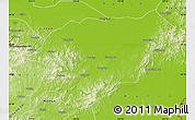 Physical Map of Baoqing