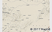 Shaded Relief Map of Baoqing