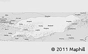Silver Style Panoramic Map of Baoqing