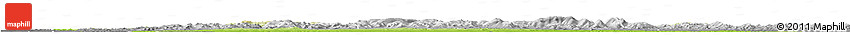 Physical Horizon Map of Bin Xian, desaturated