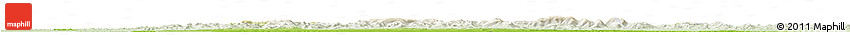 Physical Horizon Map of Bin Xian, lighten