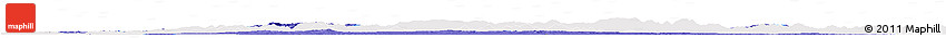Political Horizon Map of Bin Xian, single color outside