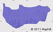 Political Map of Bin Xian, cropped outside