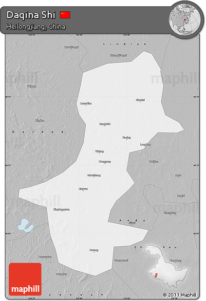 Gray Map of Daqina Shi