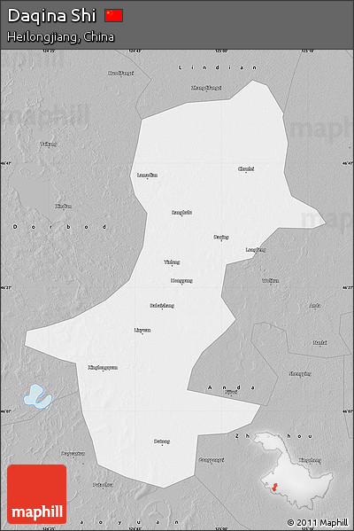 Gray Map of Daqina Shi