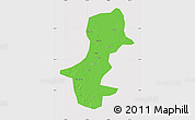 Political Map of Daqina Shi, cropped outside