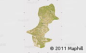 Satellite Map of Daqina Shi, cropped outside