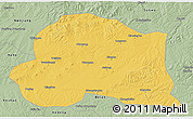 Savanna Style 3D Map of Dedu