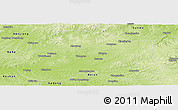 Physical Panoramic Map of Dedu