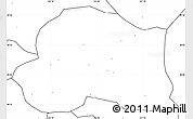 Blank Simple Map of Dedu, no labels