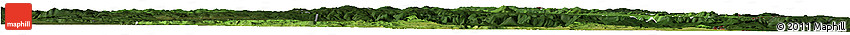 Satellite Horizon Map of Dongning, darken