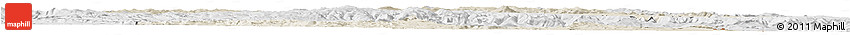 Shaded Relief Horizon Map of Dongning, lighten, desaturated