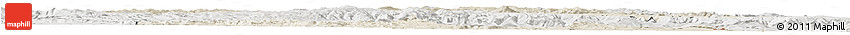 Shaded Relief Horizon Map of Dongning, lighten, semi-desaturated