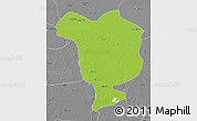 Physical 3D Map of Dorbod, desaturated