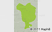 Physical Map of Dorbod, lighten, semi-desaturated