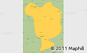 Savanna Style Simple Map of Dorbod