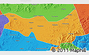 Political 3D Map of Fangzheng