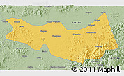 Savanna Style 3D Map of Fangzheng