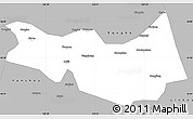 Gray Simple Map of Fangzheng
