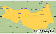 Savanna Style Simple Map of Fangzheng