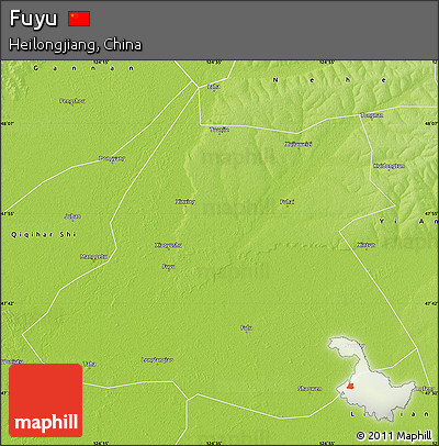 Physical Map of Fuyu