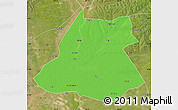 Political Map of Fuyu, satellite outside