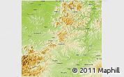 Physical 3D Map of Hailin