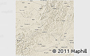 Shaded Relief 3D Map of Hailin