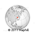 Outline Map of Hailin