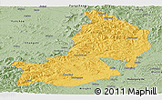 Savanna Style Panoramic Map of Hailin