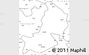 Blank Simple Map of Hailin