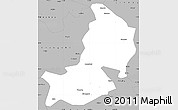 Gray Simple Map of Hailin