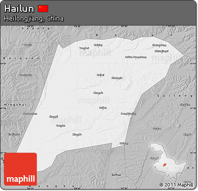 Gray Map of Hailun