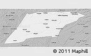 Gray Panoramic Map of Hailun