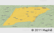 Savanna Style Panoramic Map of Hailun