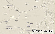 Shaded Relief 3D Map of Harbin Shi