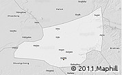 Silver Style 3D Map of Harbin Shi