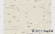 Shaded Relief Map of Harbin Shi