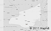 Silver Style Map of Harbin Shi