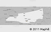 Gray Panoramic Map of Harbin Shi