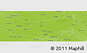Physical Panoramic Map of Harbin Shi