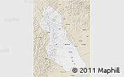 Classic Style 3D Map of Hegang Shi