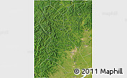 Satellite 3D Map of Hegang Shi