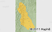 Savanna Style Map of Hegang Shi