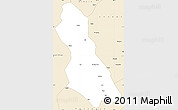 Classic Style Simple Map of Hegang Shi