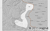 Gray 3D Map of Heihe Shi