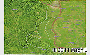 Satellite 3D Map of Heihe Shi