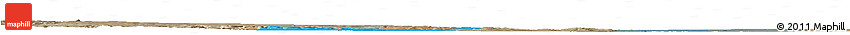 Political Horizon Map of Heihe Shi, semi-desaturated