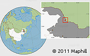 Savanna Style Location Map of Heihe Shi, highlighted country, highlighted parent region