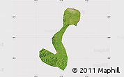 Satellite Map of Heihe Shi, cropped outside